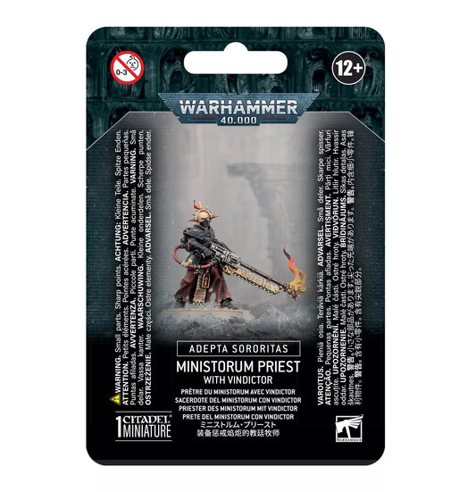 Adepta Sororitas Ministorium Priest with Vindicator