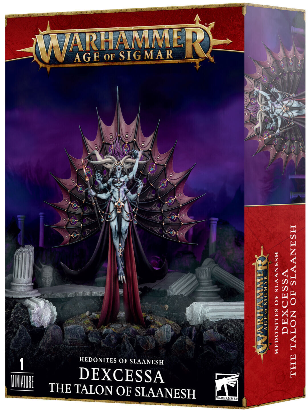 Hedonites of Slaanesh Dexcessa the Talon of Slaanesh