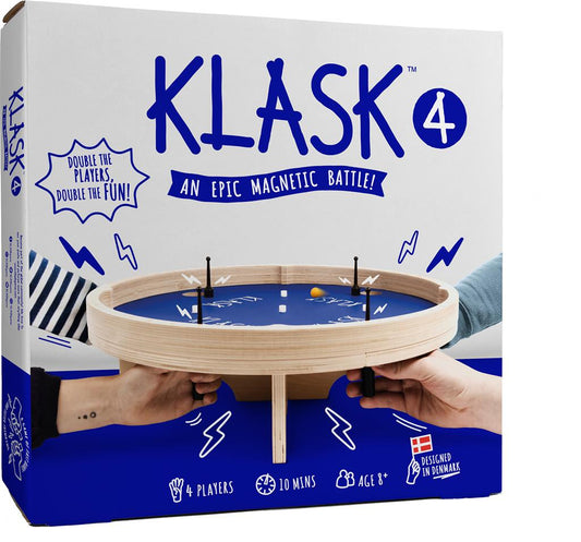 Klask 4 : The 4 Player Magnetic Party Game