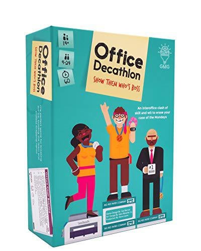 Office Decathlon Game by Gray Matters Games Game for Coworkers olympic-inspired Building Game for Work with Fun Ice Breaker Activities