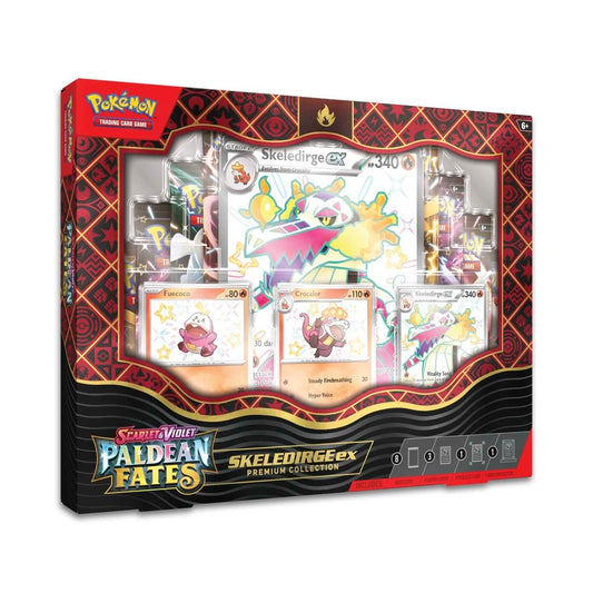 Pokemon TCG: Paldean Fates Premium Collection (Skeledirge ex)