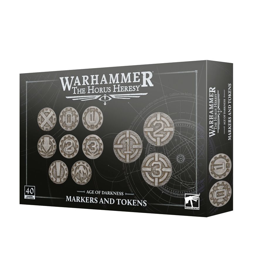 30K Age of Darkness Markers and Tokens