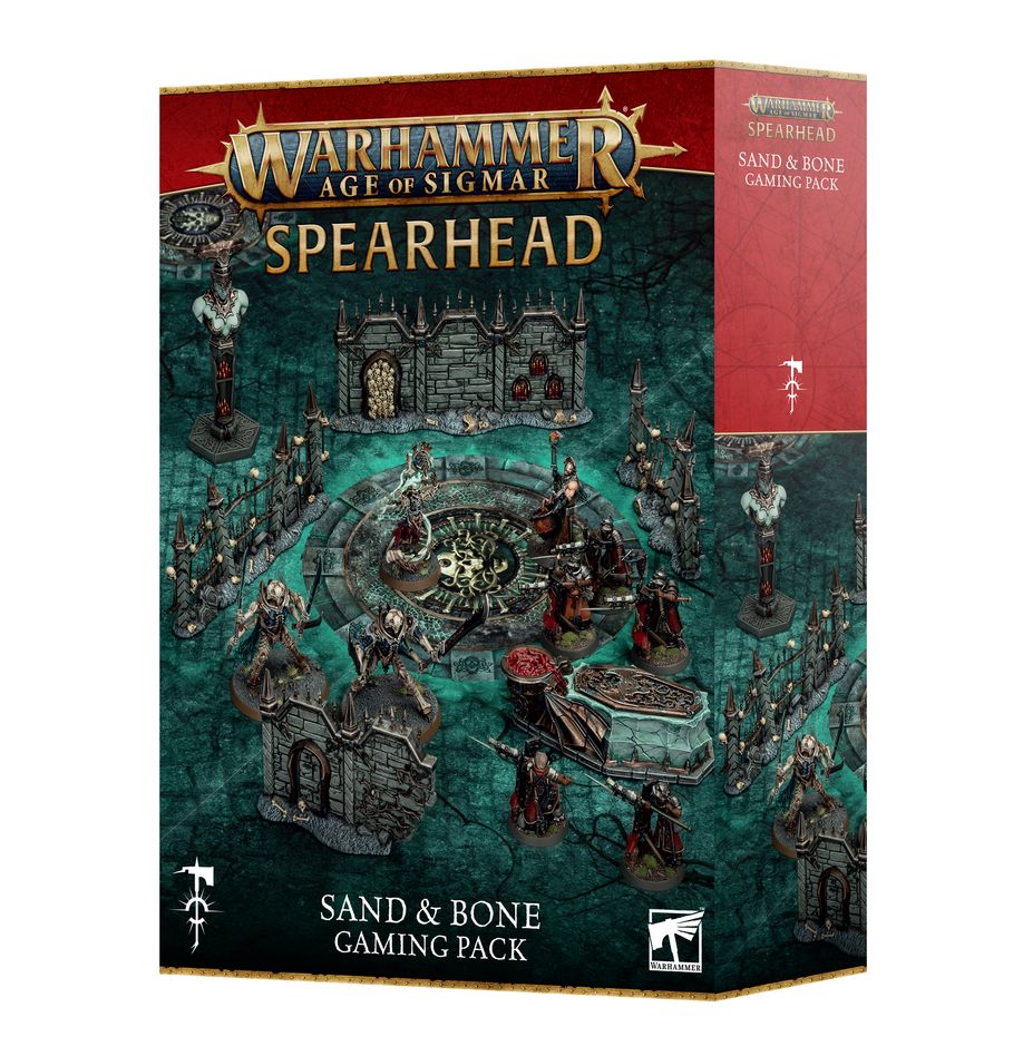 Games Workshop Warhammer AoS SPEARHEAD: SAND & BONE GAMING PACK - NEW SEALED