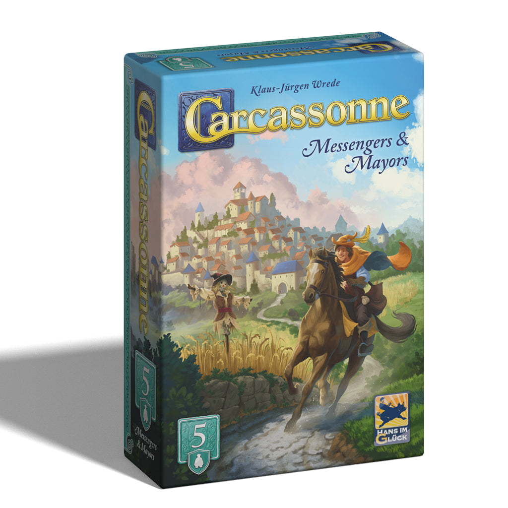 Carcassonne Exp 5 Messengers & Mayors (v3.1) Expansion