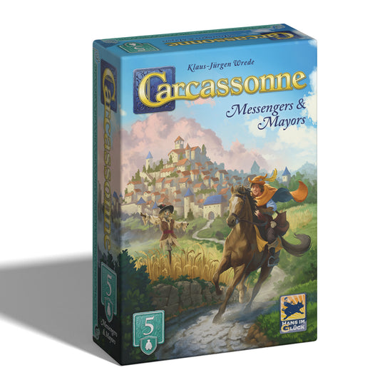 Carcassonne Exp 5 Messengers & Mayors (v3.1) Expansion