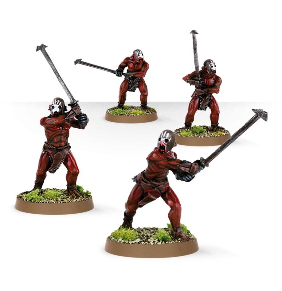 LoTR Uruk-Hai Berserkers Middle Earth Strategy Battle Game
