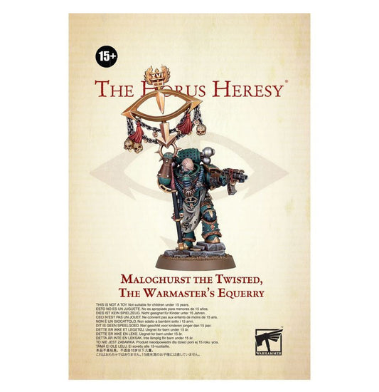 Horus Heresy Sons of Horus Maloghurst the Twisted The Warmaster's Equerry