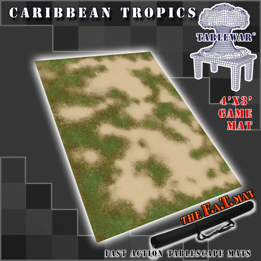 F.A.T Mat - 4'x3' - Caribbean Tropics