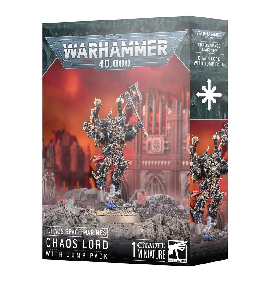 Chaos Space Marines Chaos Lord w/ Jump Pack