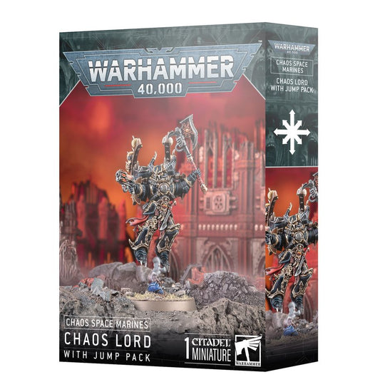 Chaos Space Marines Chaos Lord w/ Jump Pack