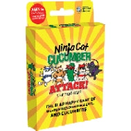 Ninja Cat Cucumber Attack! Card Game Moonsprocket Games