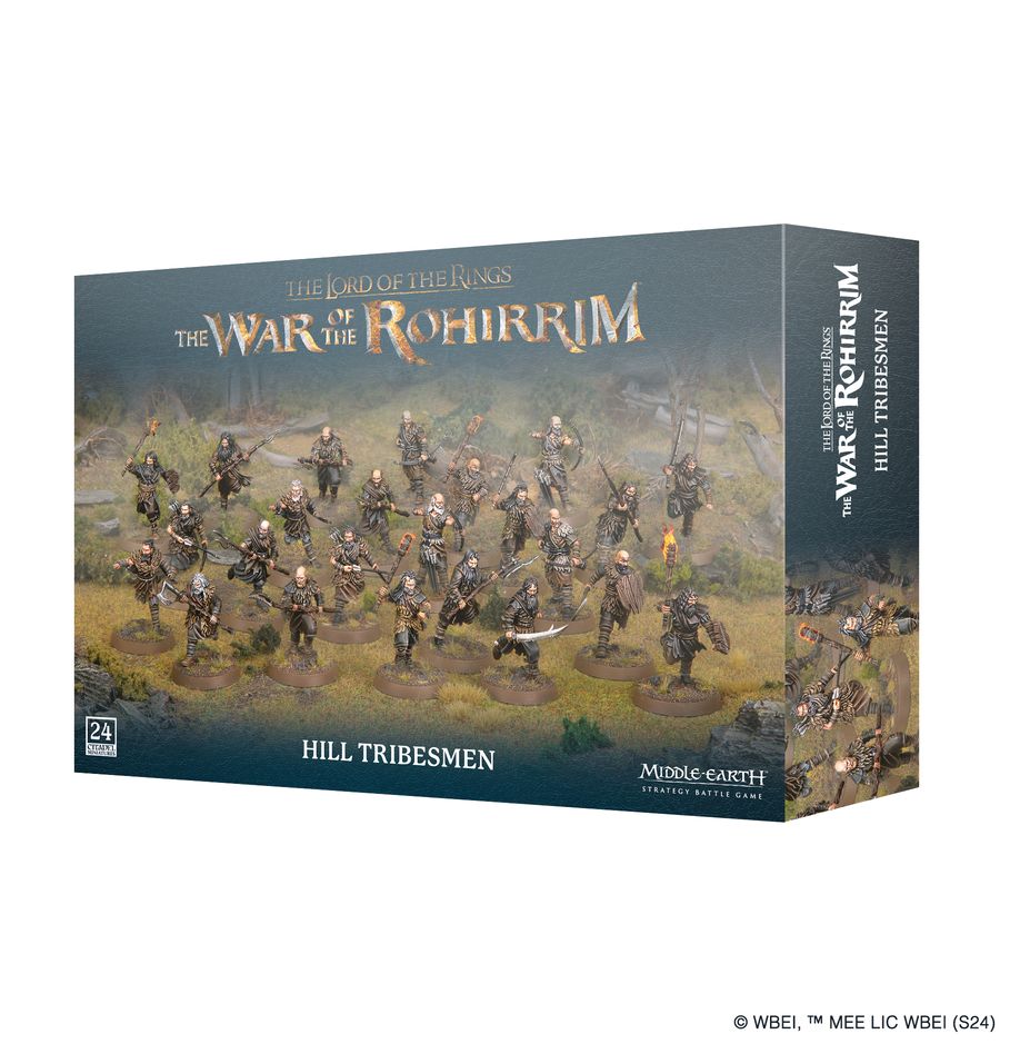 LoTR Hill Tribesmen Middle Earth Strategy Battle Game