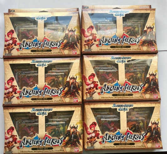 BSS Ancient Heroes Lore Set (L01) (x 6)