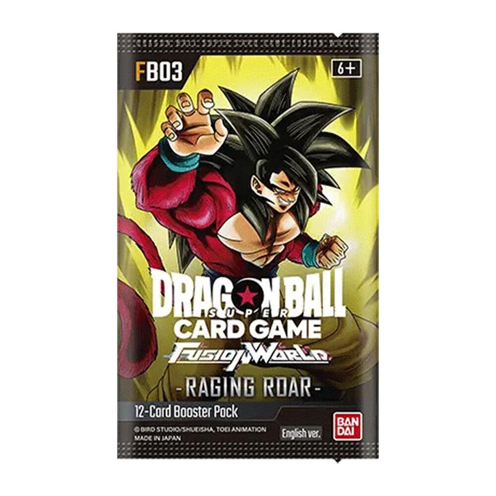 Dragon Ball Super Fusion World FB03 Raging Roar Booster Pack