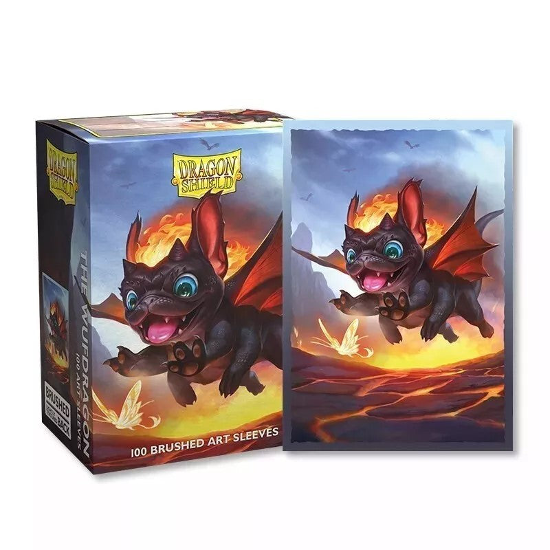 Dragon Shield Brushed Art Sleeves: The WufDragon