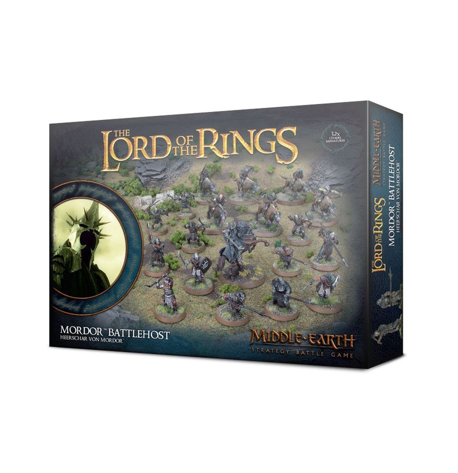 LoTR Mordor Battlehost Middle Earth Strategy Battle Game