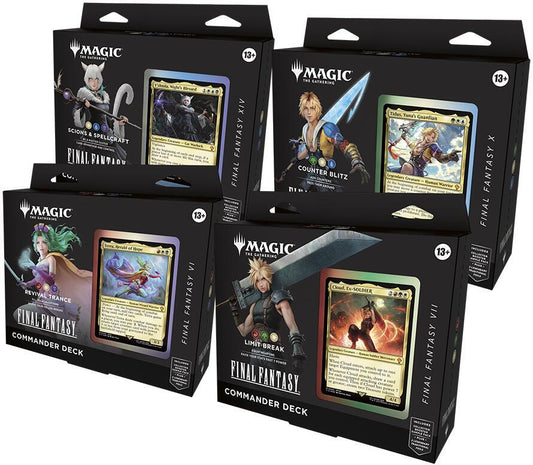 Magic The Gathering Final Fantasy Commander Deck
