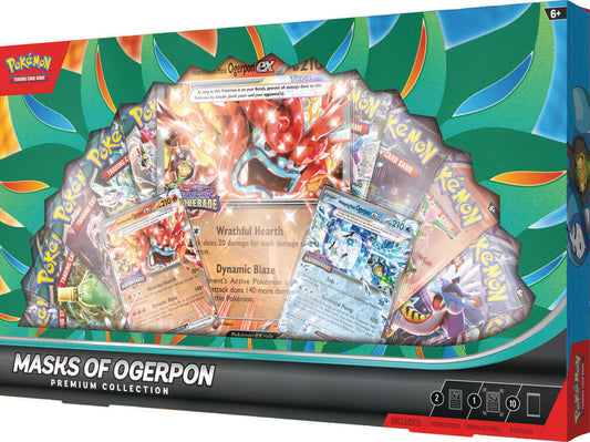 Pokemon TCG: Masks of Ogerpon EX Premium Collection