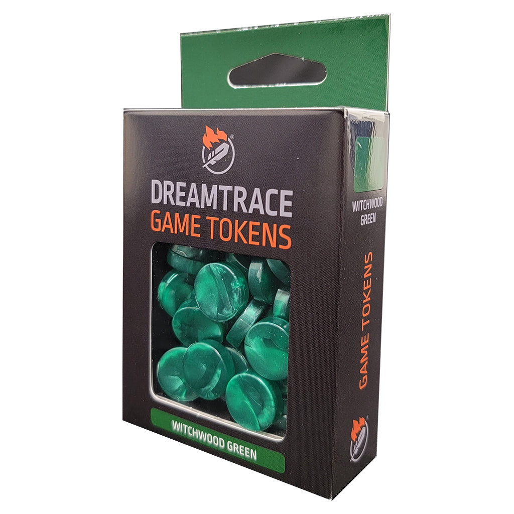 Dreamtrace Gaming Tokens: Witchwood Green