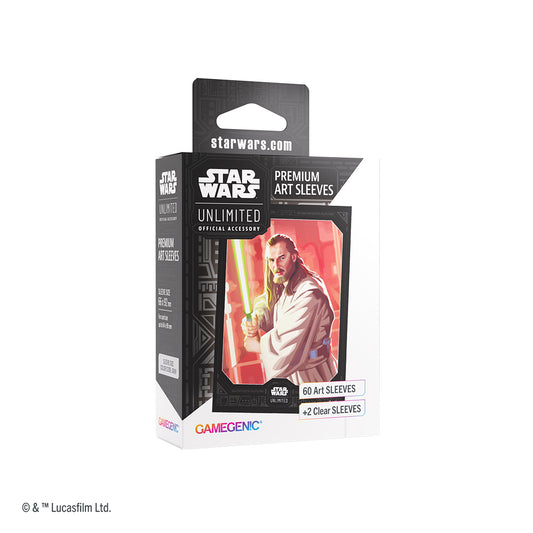 Star Wars Unlimited Premium Art Sleeves - Qui-Gon Jinn