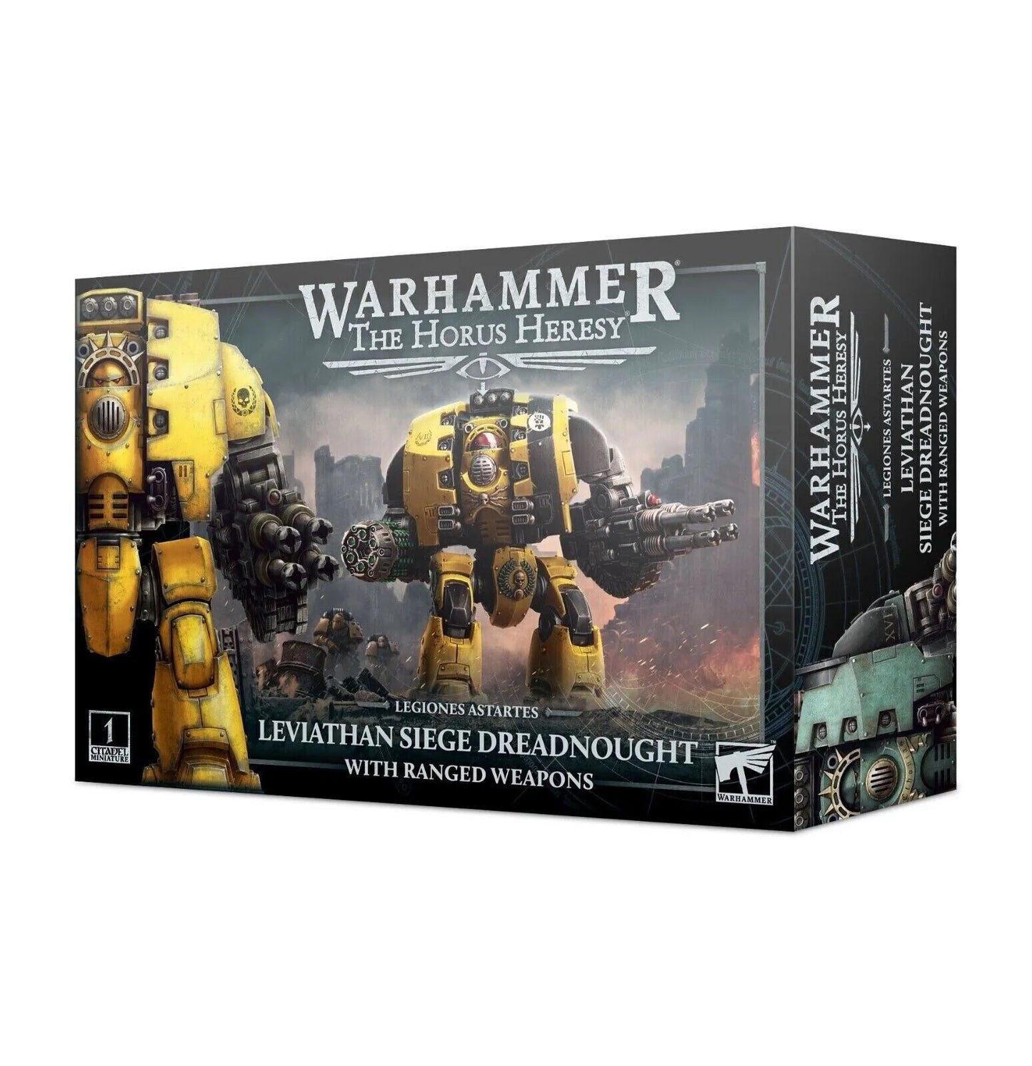 30K Legiones Astartes Leviathan Siege Dreadnought With Ranged Weapons