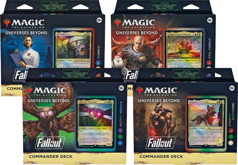 Magic the Gathering Fallout Commander Deck