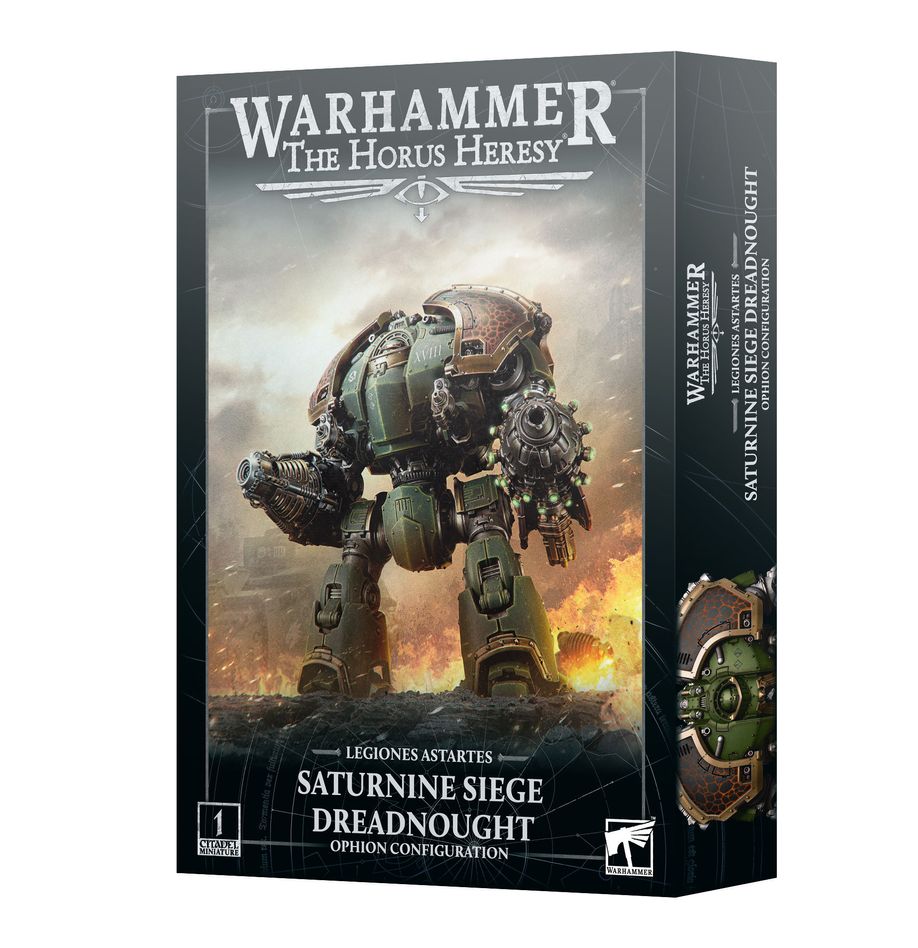 30K Legiones Astartes Saturnine Siege Dreadnought Ophion Configuration