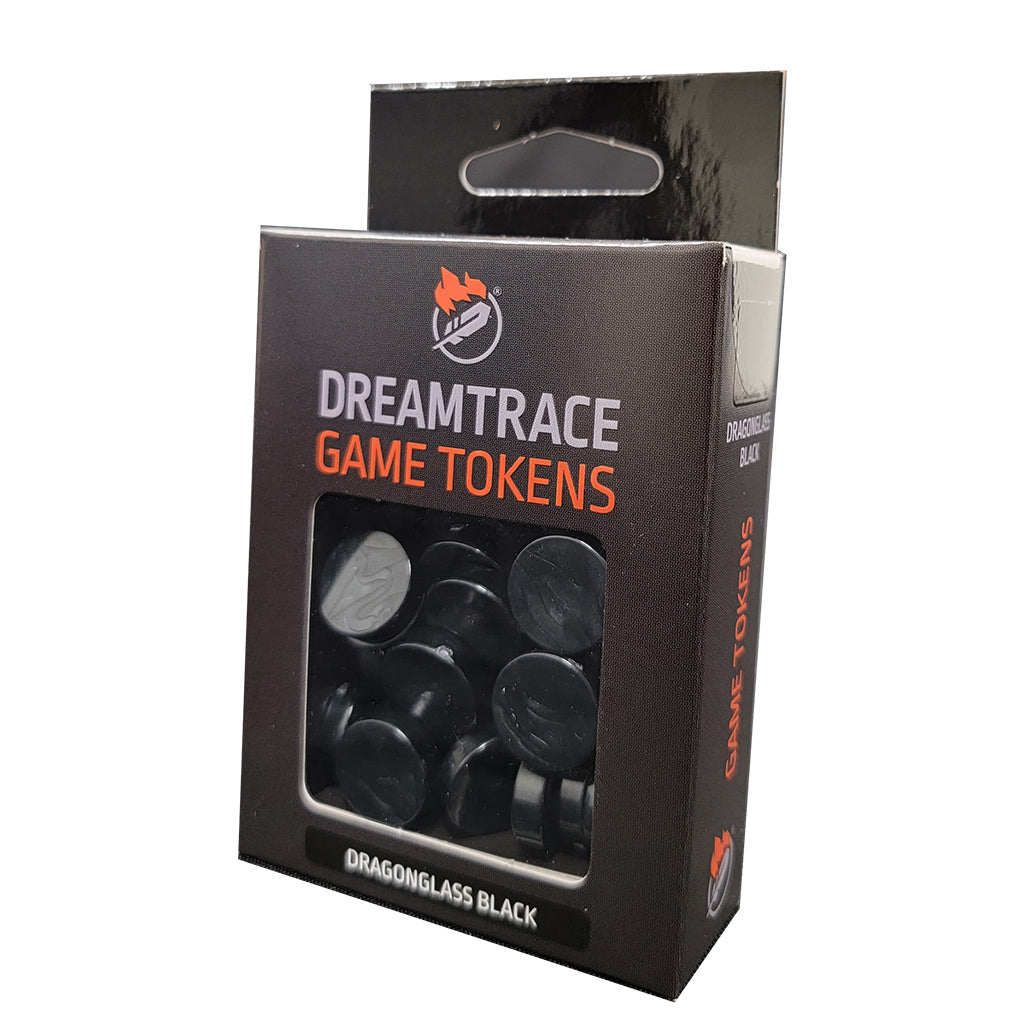 Dreamtrace Gaming Tokens: Dragonglass Black