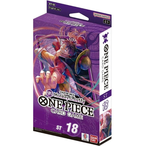 One Piece TCG: Starter Deck [ST-18] Purple Monkey D. Luffy