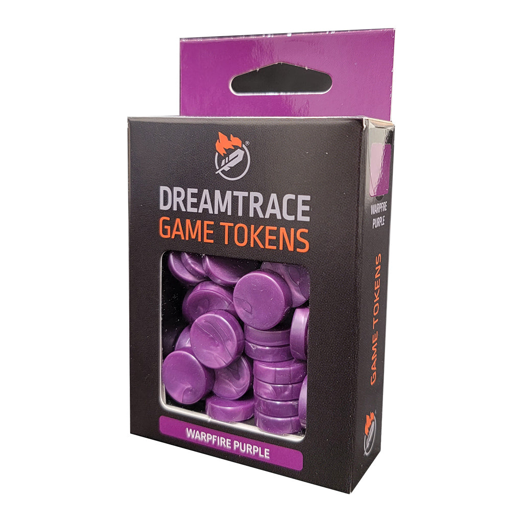 Dreamtrace Gaming Tokens: Warpfire Purple