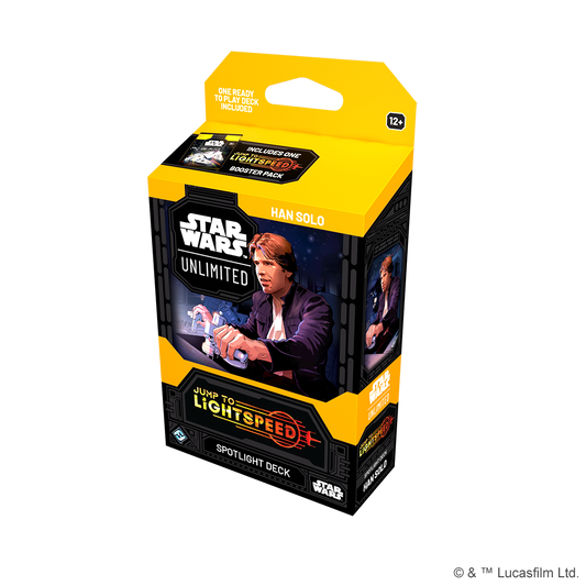 Star Wars Unlimited Jump to Lightspeed Han Solo Spotlight Deck