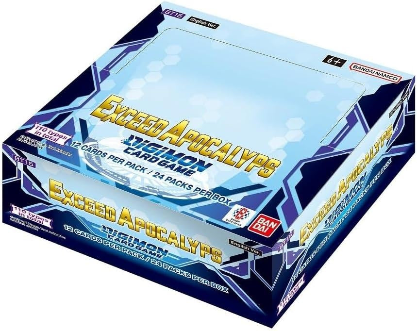 Digimon Card Game: Exceed Apocalypse [BT15] Display