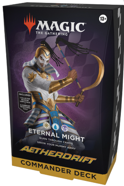 Magic the Gathering Aetherdrift Commander Deck