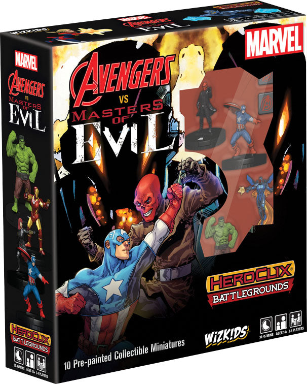 Heroclix Marvel Battlegrounds: Avengers vs Masters of Evil