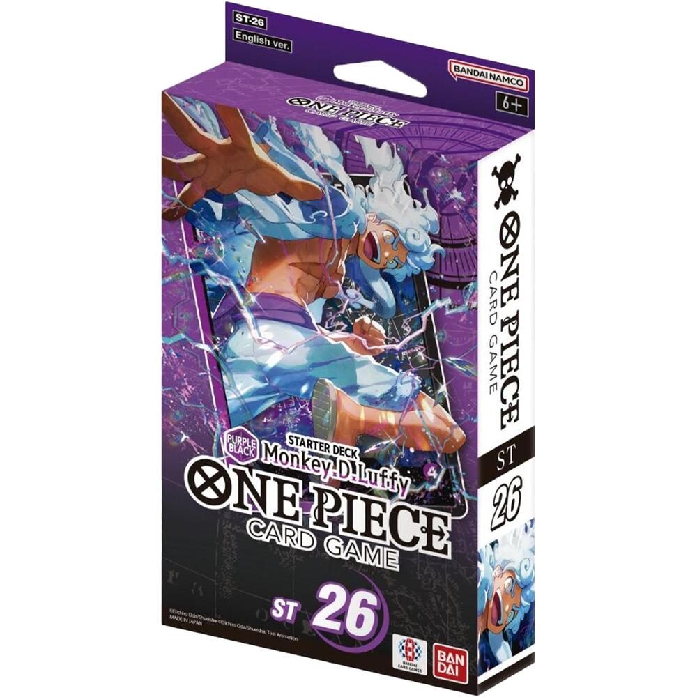 One Piece Card Game Starter Deck ST-26 Purple Black Monkey D. Luffy