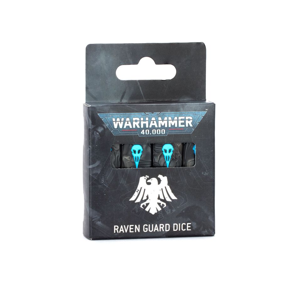 Games Workshop Warhammer 40K RAVEN GUARD DICE - NEW SEALED