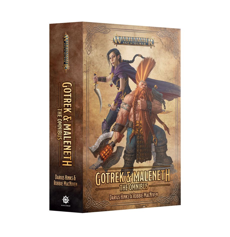 Gotrek and Maleneth: The Omnibus (Warhammer AoS) by Darius Hinks Paperback