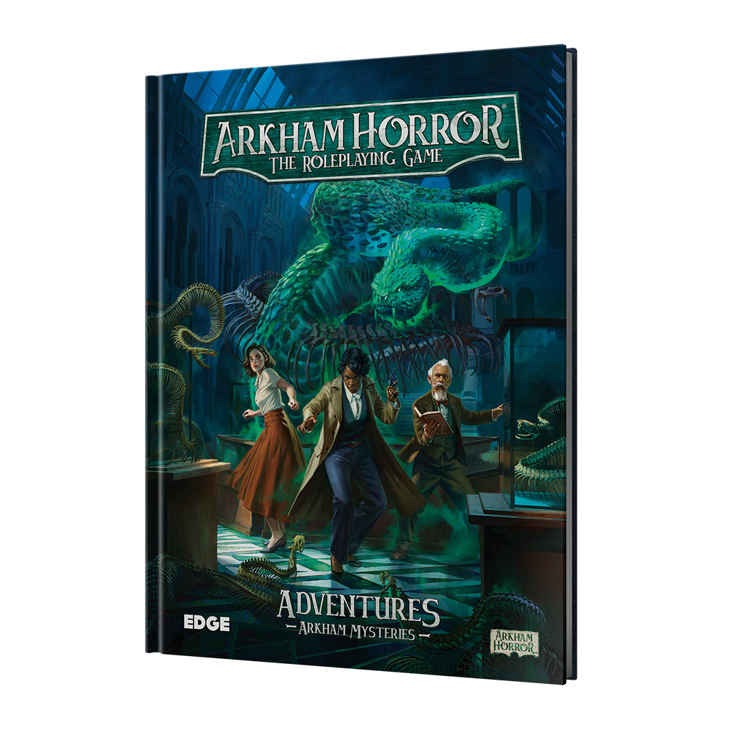 Arkham Horror RPG Arkham Mysteries Adventure Book