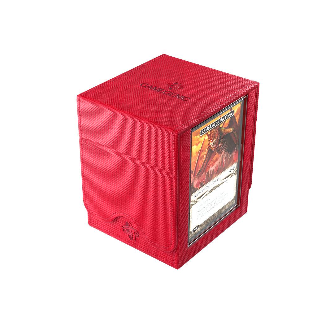 Gamegenic Squire Plus 100+ XL Convertible Deck Box Red
