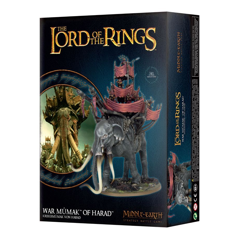 LoTR War Mumak of Harad Middle Earth Strategy Battle Game