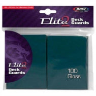 BCW Elite 2 Deck Guard 100 - Teal Gloss