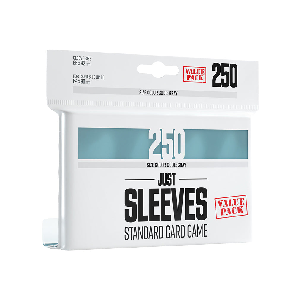 Gamegenic Just Sleeves Value Pack 250 Clear Standard