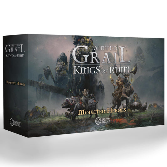 Tainted Grail: Kings of Ruin: Mounted Heroes Miniature Upgrade