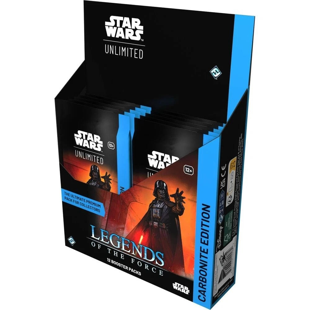 Star Wars Unlimited Legends of the Force Carbonite Edition Booster Display