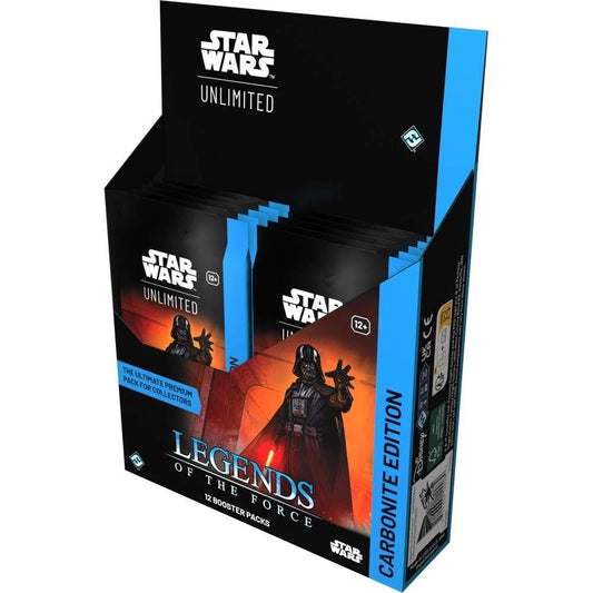 Star Wars Unlimited Legends of the Force Carbonite Edition Booster Display