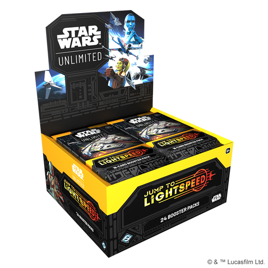 Star Wars Unlimited Jump to Lightspeed Booster Display (24 Packs)