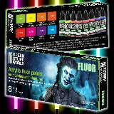 Green Stuff World Acrylic Fluor Paint Set
