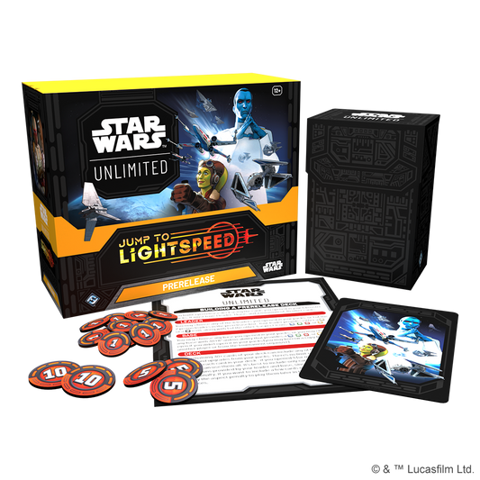 Star Wars Unlimited Jump to Lightspeed Prerelease Box