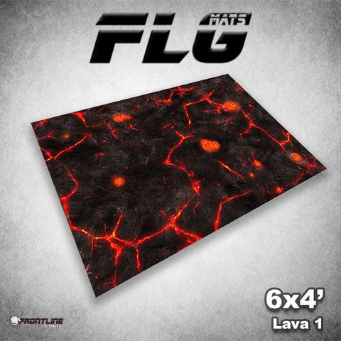 FLG Gaming Mat 44x60" - Lava