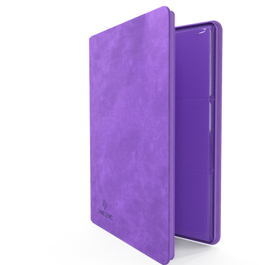 Gamegenic Zip-Up Album 18-Pocket - Purple